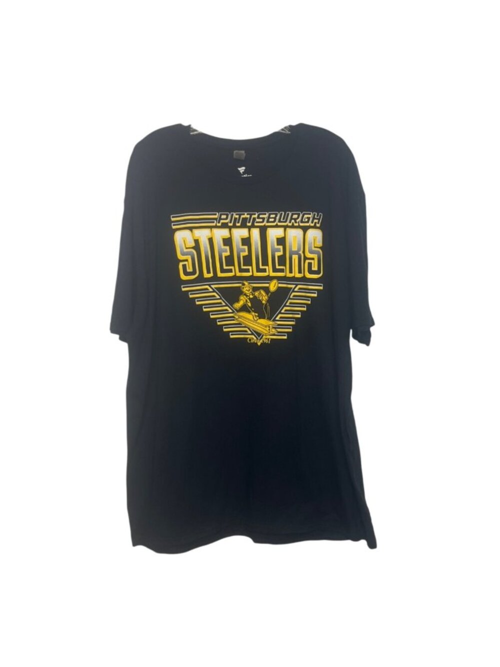Fanatics Pittsburgh Steelers Tshirt 2XL Black Fanwear NFL Football